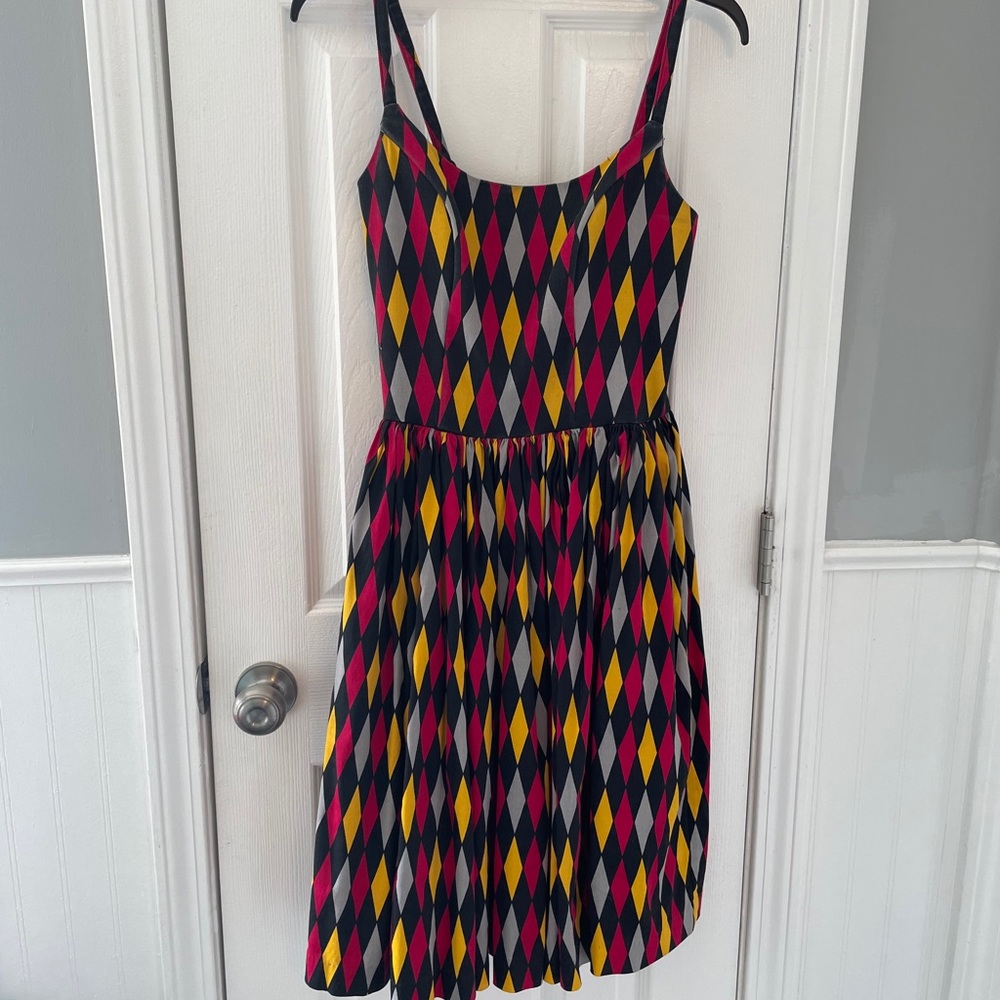 Pinup Girl Clothing Harlequin Jenny Dress